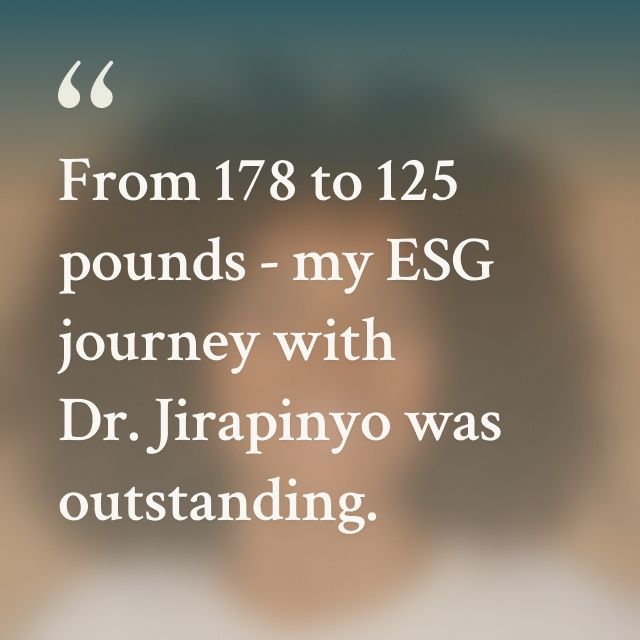 Quote from Glorimar, an ESG Stomach Tightening® patient