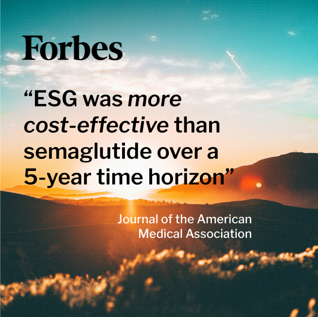 JAMA Quote on ESG weight loss cost effectiveness relative to semaglutide