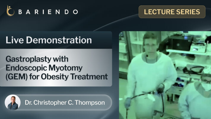 Gastroplasty with Endoscopic Myotomy lecture